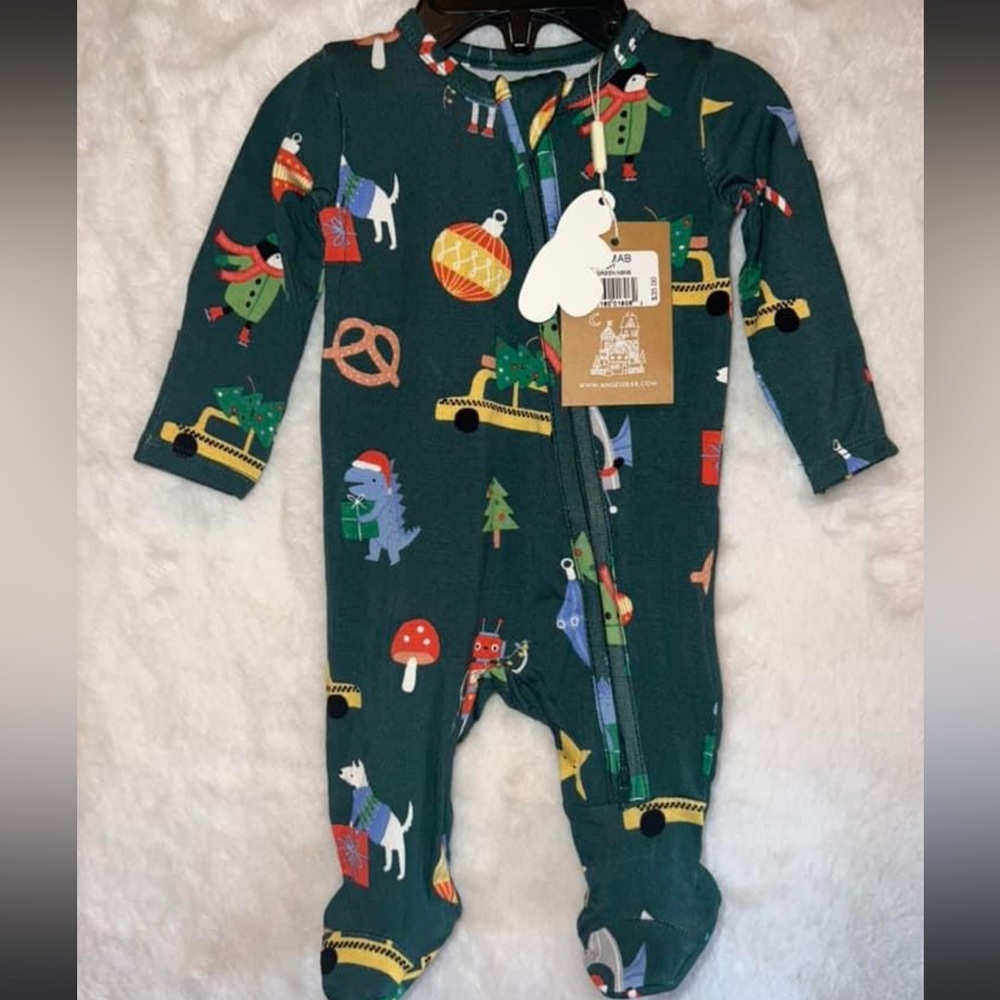 Angel dear bamboo footie NB ornaments